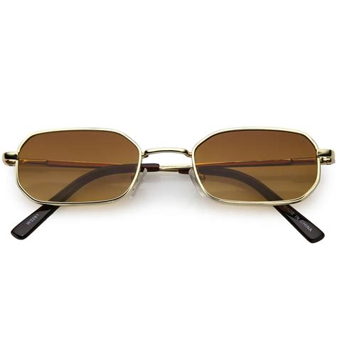 small rectangular frame sunglasses